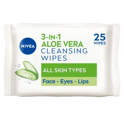 Nivea Visage Wipes Bio-Degradable x 25