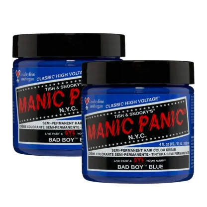 Manic Panic High Voltage Classic Semi-Permanent Hair Colour 118ml - Bad Boy Blue