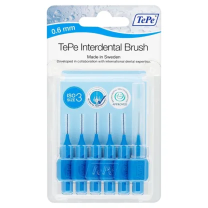 TePe Interdental Brushes Blue 0.6mm x 6