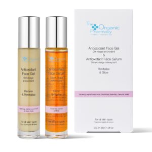 The Organic Pharmacy Antioxidant Gift Set 35ml Face Gel + 35ml Face Serum