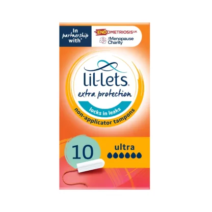 Lil-Lets Non-Applicator Tampons Ultra x 10