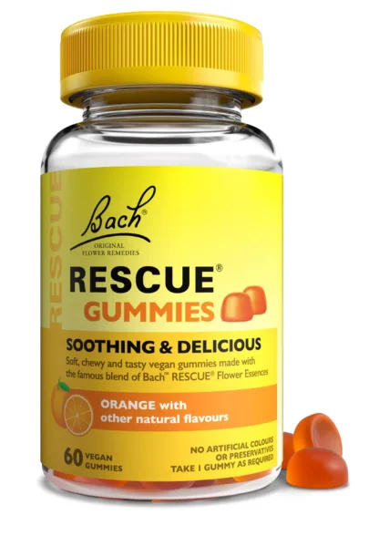 Rescue Vegan Gummies Orange with Other Natural Flavours x 60