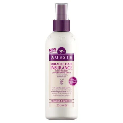 Aussie Miracle Recharge Leave In Conditioner Boost Hair Insurance - 250ml