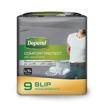 Depend Pants Super Male Large/Ex Large x 9