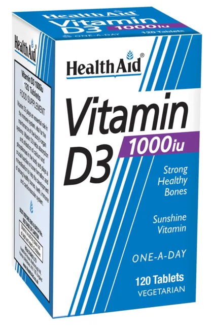 Healthaid Vitamin D3 120 Tablets