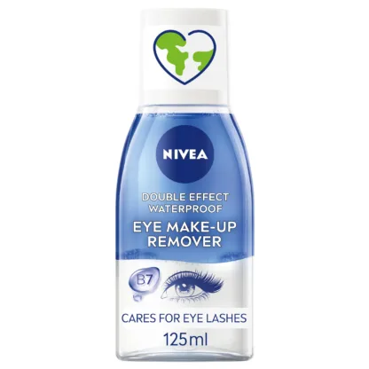 Nivea Visage Double Effect Eye Make-Up Remover - 125ml