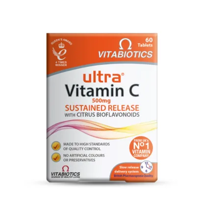 Vitabiotics Ultra Vitamin C 500mg 60 Tablets