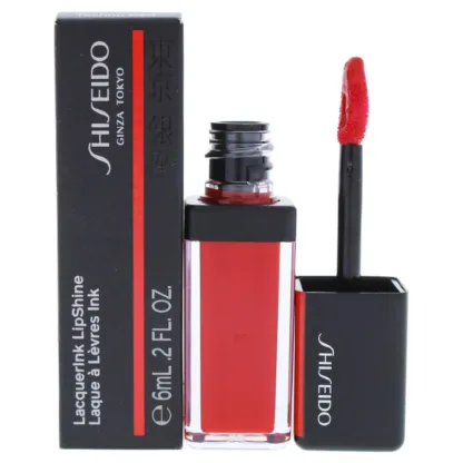 Shiseido LacquerInk Lip Shine 6ml - 304 Techno Red