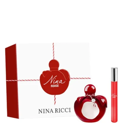 Nina Ricci Nina Rouge Gift Set 50ml EDT + 10ml Roll On EDT