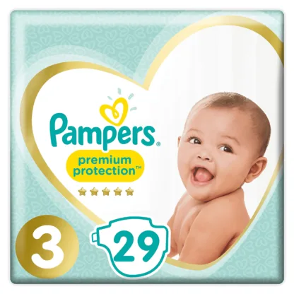 Pampers New Baby Carry Pack Nappies Size 3 x 29