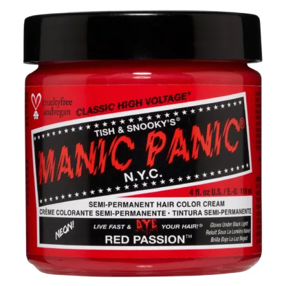 Manic Panic High Voltage Classic Semi-Permanent Hair Colour 118ml - Red Passion