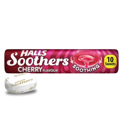 Halls Soothers Cherry 20 Pack x 10