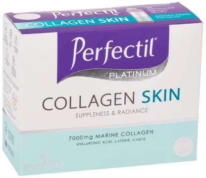 Vitabiotics Perfectil Platinum Collagen 7000mg Skin Advanced Beauty Drinks 50ml x 10