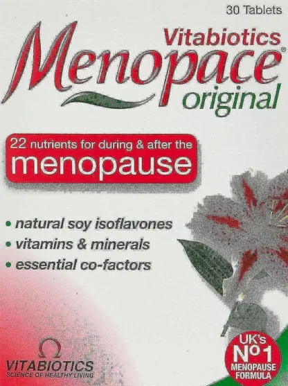 Vitabiotics Menopace 30 Tablets