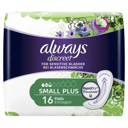 Always Discreet Small Plus Pads x 16