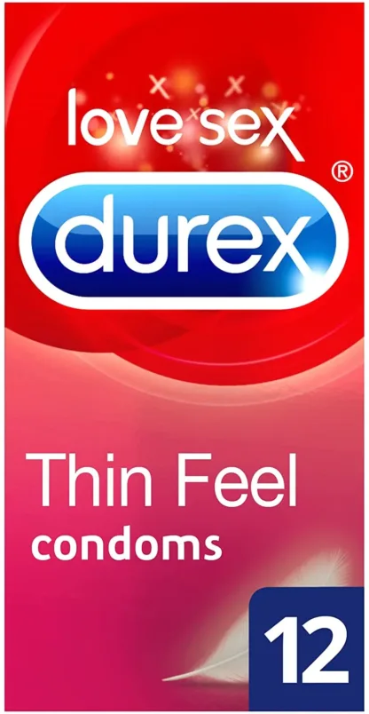 Durex Thin Feel Condoms Pack of 12