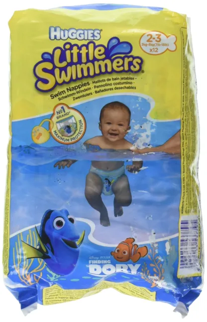 Huggies Little Swimmers Swim Pants Size 2-3 x 12