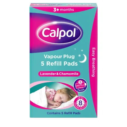 Calpol Soothe & Care Vapour Plug And Nightlight Refill Pads x 5