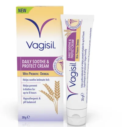 Vagisil Daily Soothe & Protect Cream Oatmeal - 30g