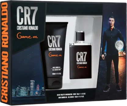 Cristiano Ronaldo CR7 Game On Gift Set 30ml EDT Spray + 100ml Shower Gel