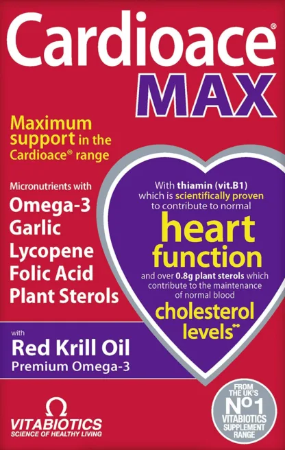 Vitabiotics Cardioace Max 84 Capsules