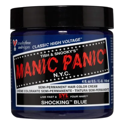 Manic Panic High Voltage Classic Semi-Permanent Hair Colour 118ml - Shocking Blue