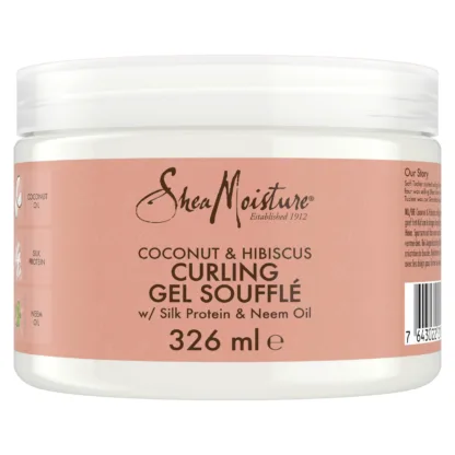 Shea Moisture Coconut Hibiscus Curling Gel Souffle 326ml