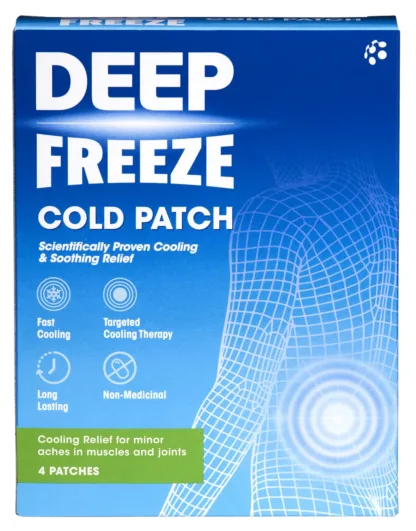 Deep Freeze Cold Patches x 4