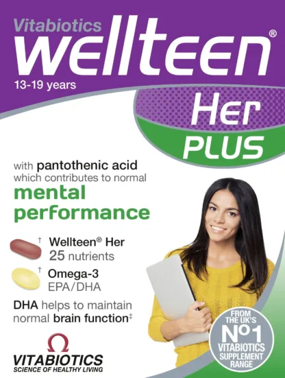 Vitabiotics Wellteen Her Plus 56 Tablets