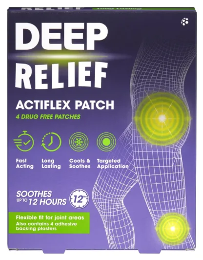 Deep Relief Actiflex Patch x 4