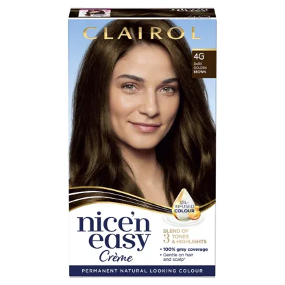 Nice & Easy Care Colour Dark Golden Brown 4G