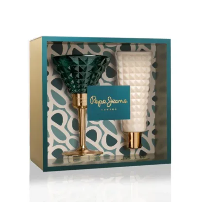 Pepe Jeans Celebrate For Her Gift Set - Eau de Parfum (80ml) & Perfumed Body Lotion (80ml)