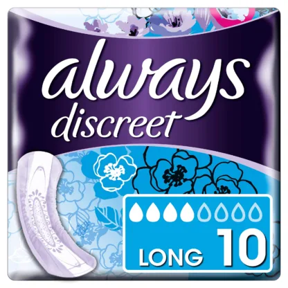 Always Discreet Long Pads x 10