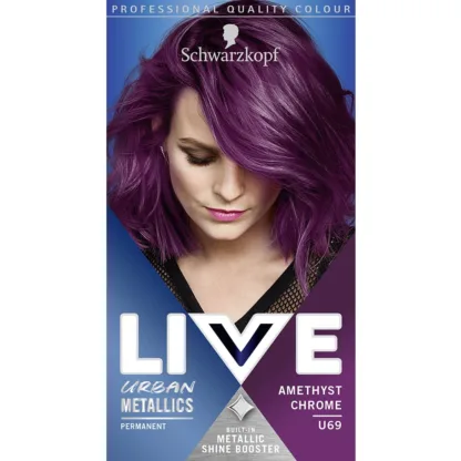 Schwarzkopf Live Urban Metallics Amethyst Chrome U69