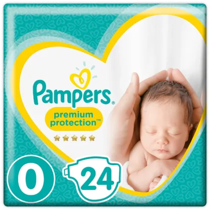 Pampers New Baby Carry Pack Nappies Micro x 24