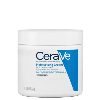 CeraVe Moisturizing Cream 454g - Hydration for Dry to Very Dry Skin