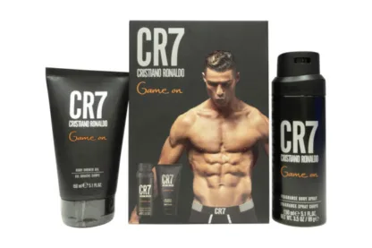 Cristiano Ronaldo CR7 Game On Gift Set 150ml Shower Gel + 150ml Body Spray