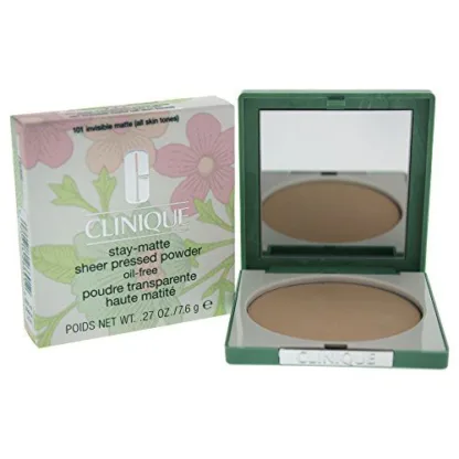 Clinique Stay-Matte Sheer Pressed Powder - Stay Buff