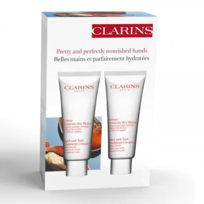 Clarins Gift Set 2 x 100ml Hand & Nail Treatment