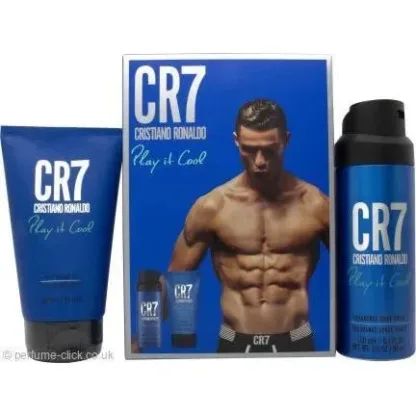 Cristiano Ronaldo CR7 Play It Cool Gift Set 150ml Shower Gel + 150ml Body Spray