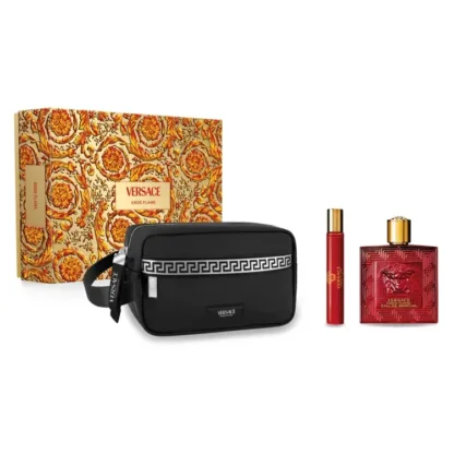 Versace Eros Flame Eau de Parfum 100ml Spray Gift Set