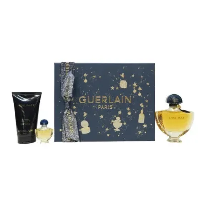 Guerlain Shalimar Gift Set 50ml EDP + 75ml Body Lotion + 5ml EDP