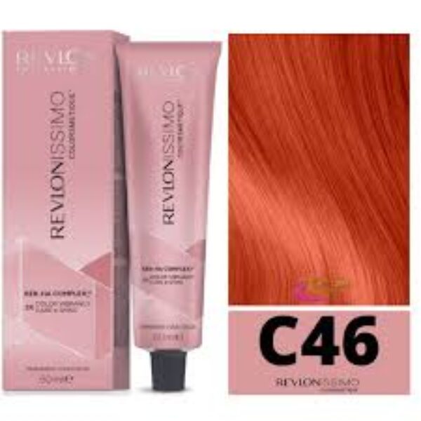 Revlon Revlonissimo Cromatics C46 Tangerine Red Hair Colour 60ml