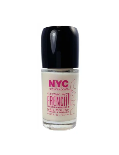 NYC New York Color Excuse My French Nail Polish 9.7ml -Strawberry Cream