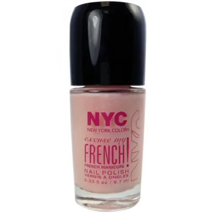 NYC New York Color Excuse My French Nail Polish 9.7ml - Cotton Candy