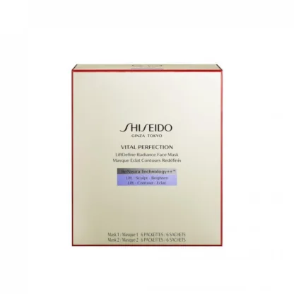 Shiseido Vital Perfection LiftDefine Radiance Face Mask - 6 Sheets