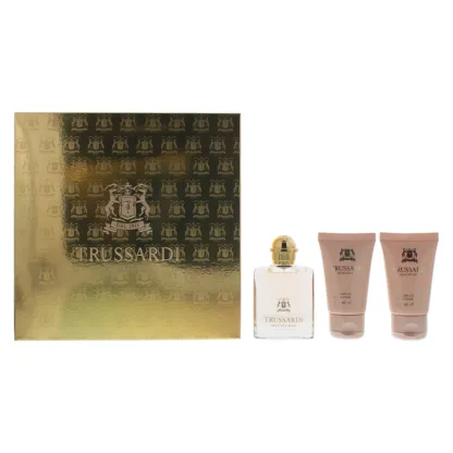 Trussardi Delicate Rose Eau de Toilette 3 Pieces Gift Set