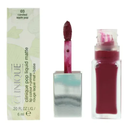 Clinique Clinique Liquid Matte 03 Candied Apple Pop Lip Colour + Primer 6ml