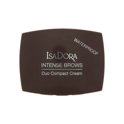 Isadora Intense Brows Duo Compact Cream Waterproof Eyebrow Kit 2.8g 17 Brown