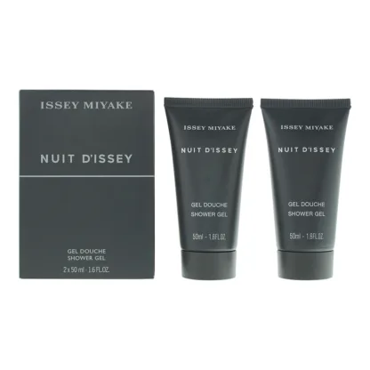 Issey Miyake Nuit d'Issey for Men Gift Set 2 x 50ml Shower Gel